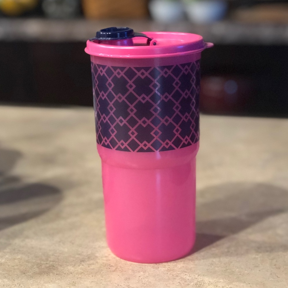 NEW Tupperware | 30oz | Pink & Navy Tumbler